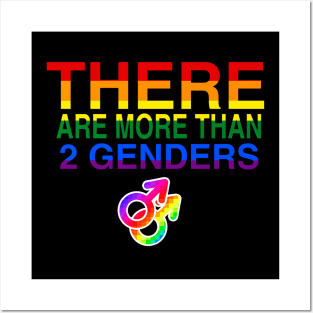 Cool Gift - There Are More Than Two Genders Posters and Art